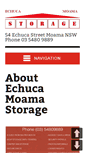 Mobile Screenshot of echucamoamastorage.com.au